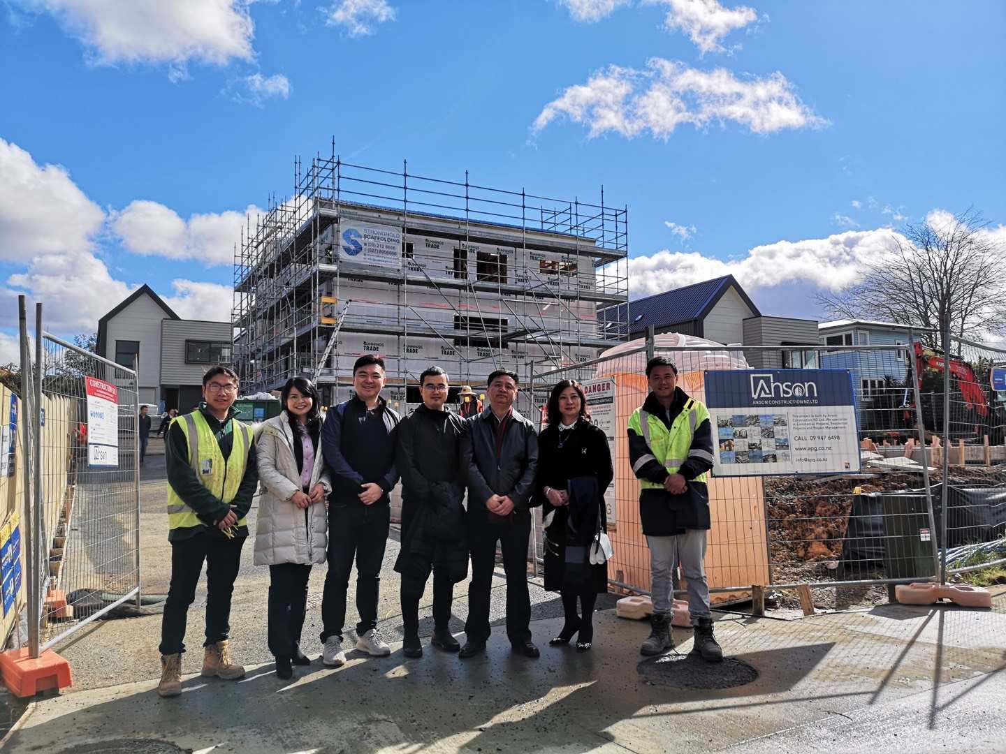 寶鷹集團總裁于泳波應邀出席2019新西蘭國際建筑業博覽會 考察集團新西蘭建設項目